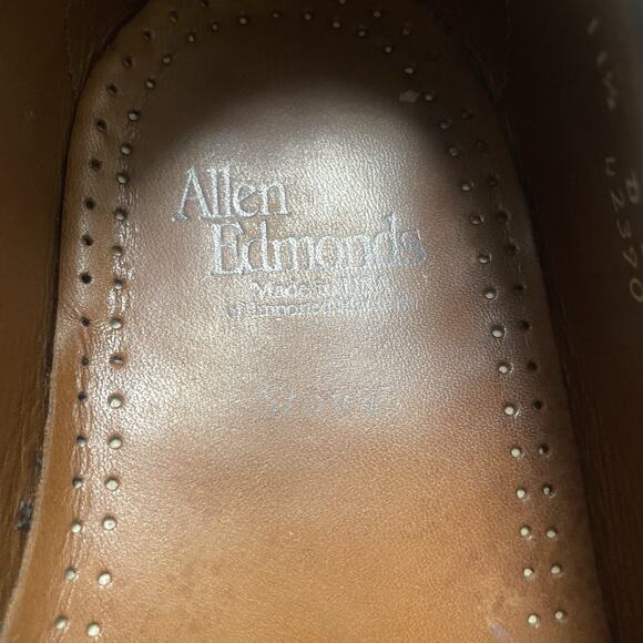 ALLEN EDMONDS STOWE Black Tassel Loafers Shoes Mens Size 11.5 Fast Shipping main image 6